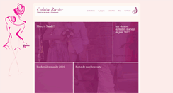Desktop Screenshot of coletteravier.com